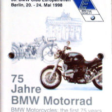 BMW Automobilplakette aus Email