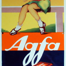 Email Reklameschild Agfa