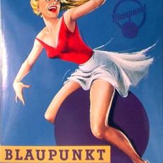 Email Reklameschild Blaupunkt