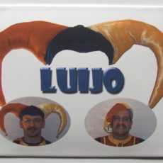 Wappenschild aus Email für Fasching