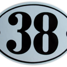 Hausnummernschild