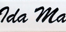 Klingelschild mit Klingelknopf